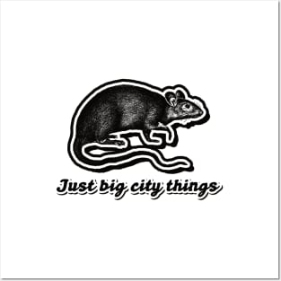 Big City Things Posters and Art